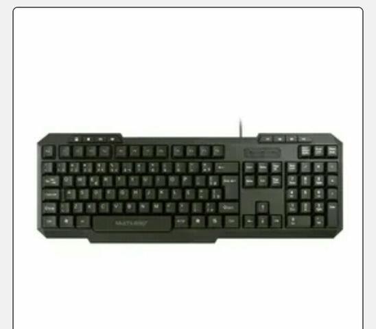 Teclado Multimídia Multilaser - Foto 2