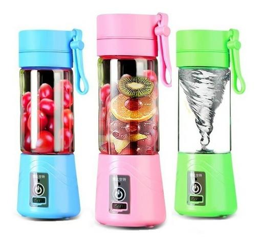 Mini Liquidificador Portátil Recarregável