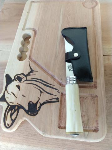 Faca churrasco cutelo personalizado
