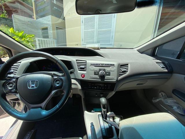 Honda Civic LXS 2014 - 1.8 Flex 16V - Aut. 4p - Foto 9