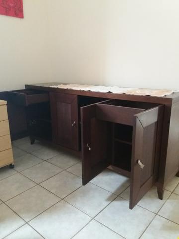 Vendo! BELÍSSIMO balcão de Madeira de Lei - Nova Parnamirim - Foto 3