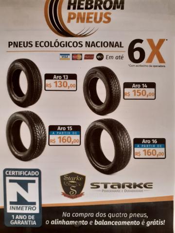 Hebrom = pneu + 1 ano de garantia # olha a tabela - Foto 2