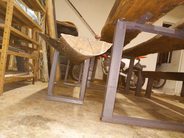 Mesa rústica de pranchao - Foto 6