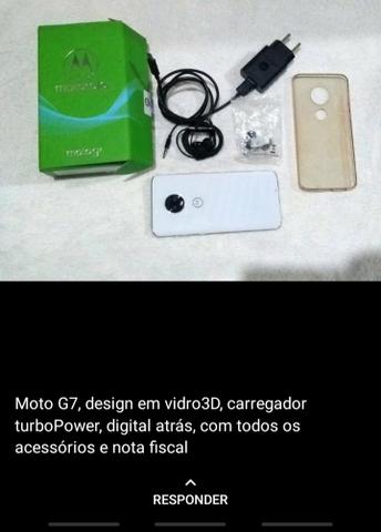 Vendo uma moto G7 Power