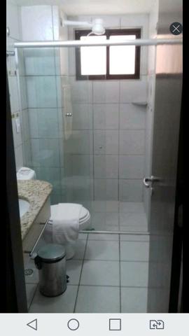 Flat mobiliado com varanda em Ponta Negra com 34m2