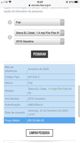 Siena 1.4 completo 2016 com Gnv - Foto 4