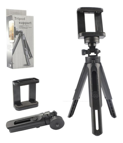 Mini Tripe Celular Camera Mesa Com Regulagem Altura TriPod