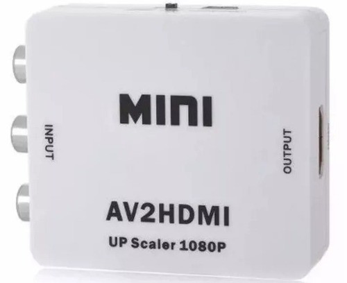 Conversor De Video Av2 Para Hdmi (tv Tubo X Hdmi) Av2hdmi - Foto 2
