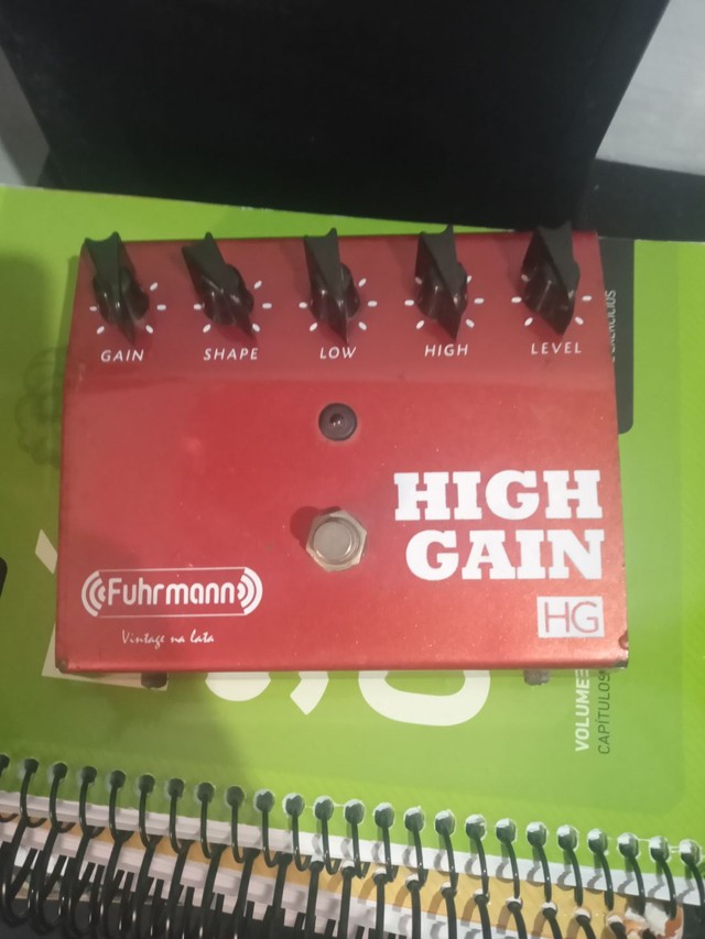 Pedal High Gain (Fuhrmann) + equalizador  - Foto 2