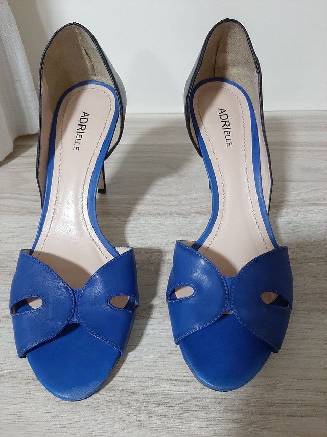 Scarpin Couro Legítimo Tam 39 Novíssimo 