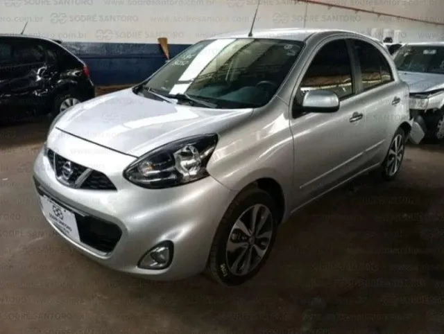 Nissan March 1.6 Flex Cvt 2016 2017 Sucata Somente Para Retirada de Peças