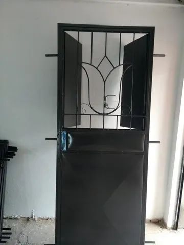 Porta de ferro entrega grátis - Foto 3