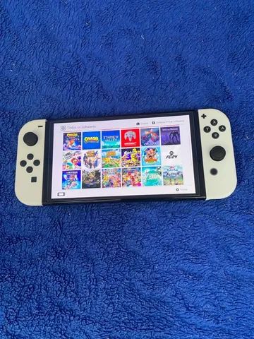 Nintendo Switch -Neon DESTRAVADO COM 256 gb 10 jogos completos lançamentos  - Games Você Compra Venda Troca e Assistência de games em geral