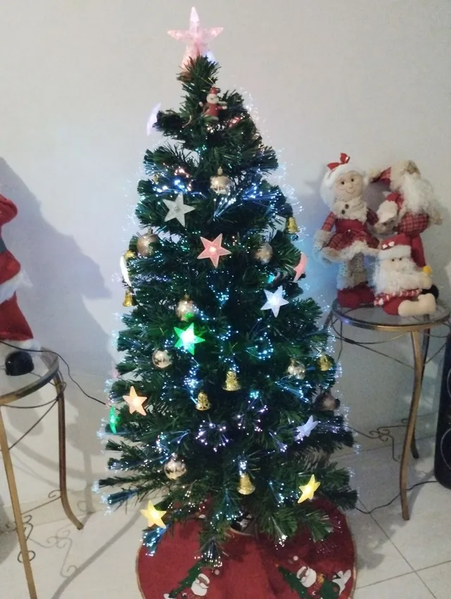 Aluguel de Árvore de Natal Completa de 1,80cm