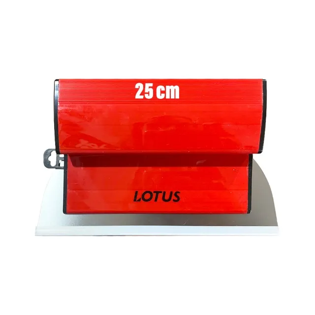 Desempenadeira de Inox para Massa Corrida 25cm x 12cm Lotus 2436