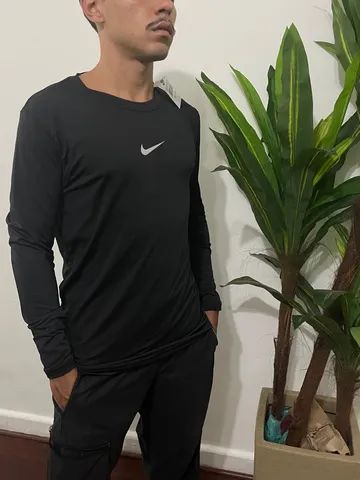 Camisa Térmica Proteção UV Nike  - Foto 3