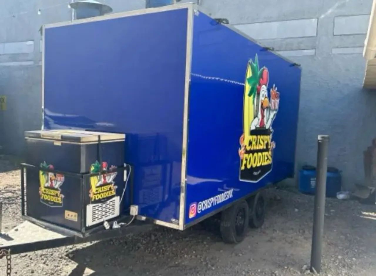 Trailer Premium Acm/Inox 4x4m Completo! Aceito Veículo. - Foto 3