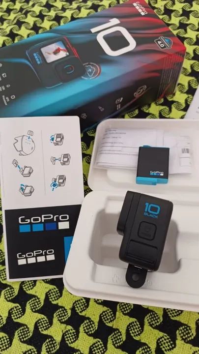 Gopro Hero 10 okm na caixa e nota fiscal.  - Foto 6