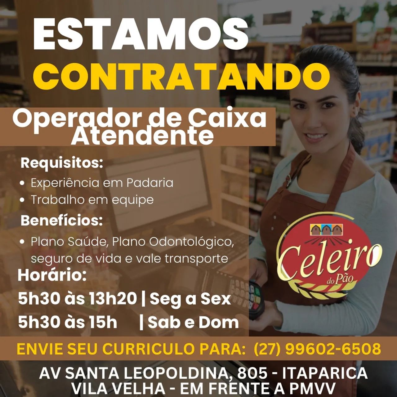 Emprego - Vagas de emprego - Praia de Itaparica, Vila Velha 1323503329 | OLX