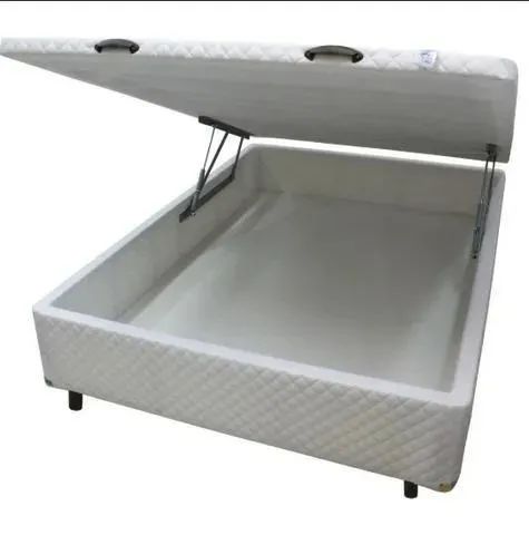 Cama box bau casal 