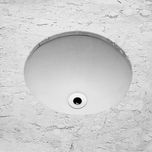 Cuba ROCA Redonda de Embutir Branca - 36cm
