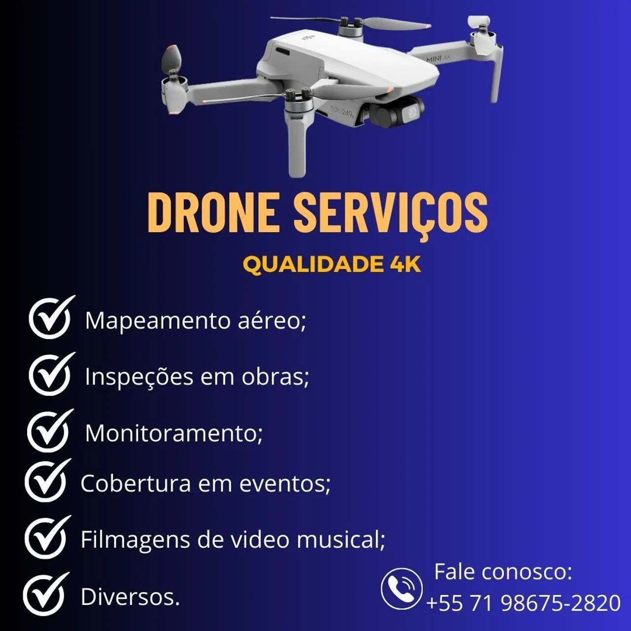Imagens aéreas com Drone Dilma até 4k faça seu orçamento 
