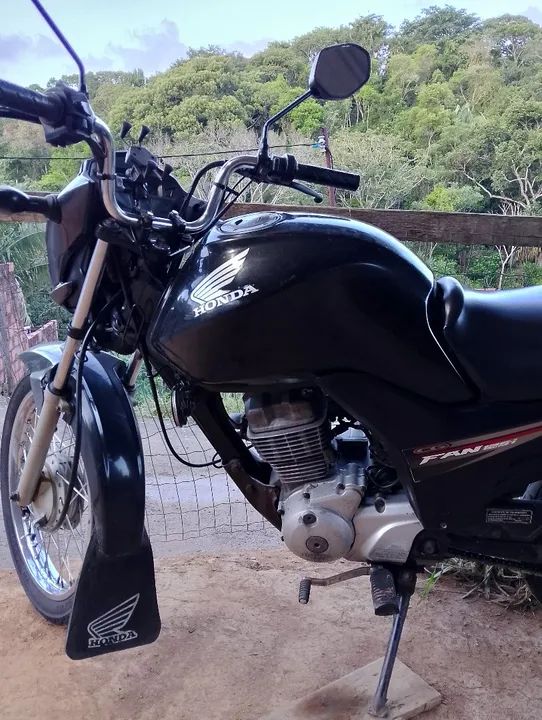 Fan 125 i 2018 toda zera emplacada no meu nome revisada bateria nova os dois pneus novos  - Foto 3