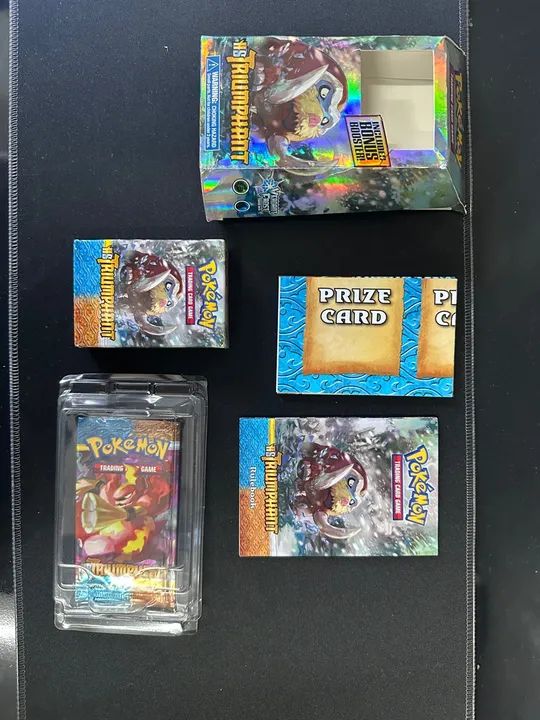 Deck Pokémon tcg hs triumphant ACEITO OFERTAS! - Foto 4