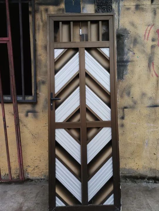 Portão de alumínio 