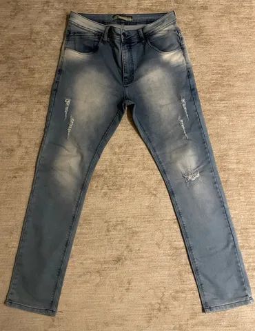 Calça jeans best sale masculina mahalo