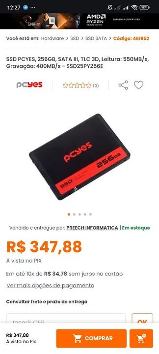 SSD PCYES, 256GB - Foto 4