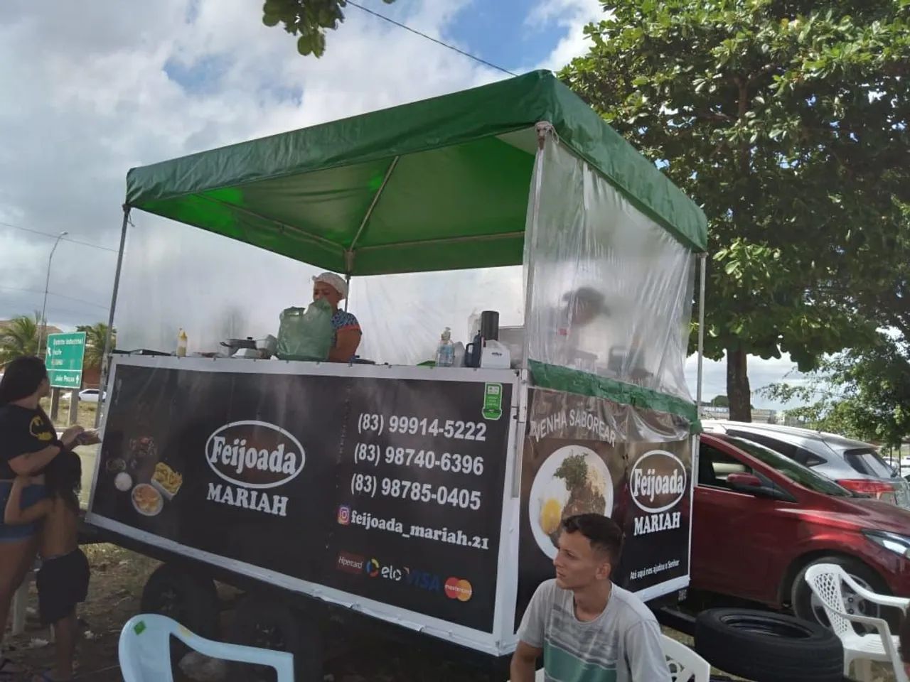 Vende-se treille para lanche ou troca em motohh