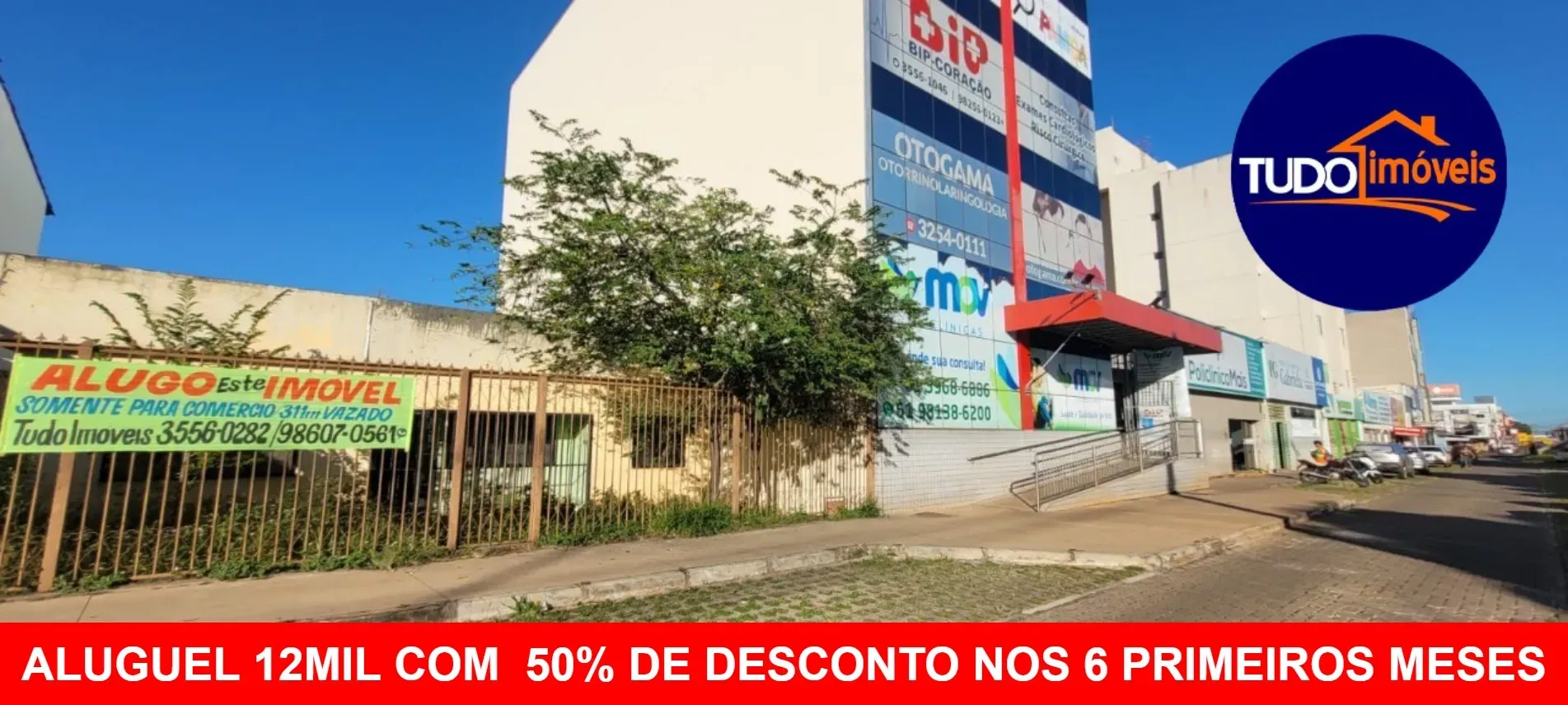 IMÓVEL COMERCIAL NO PISTÃO SUL DO GAMA LOCALIZAÇÃO PRIVILEGIADA, AO LADO DAS CLINICAS E HO