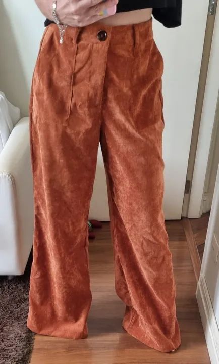 calça pantalona nova tulp, m - Foto 2
