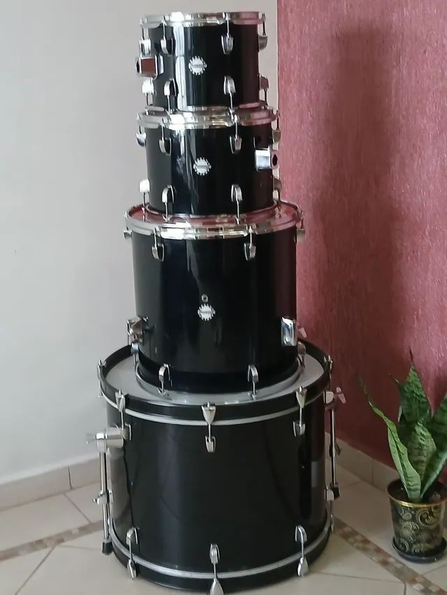 Bateria Ludwing Accent (shellpack) - Foto 3