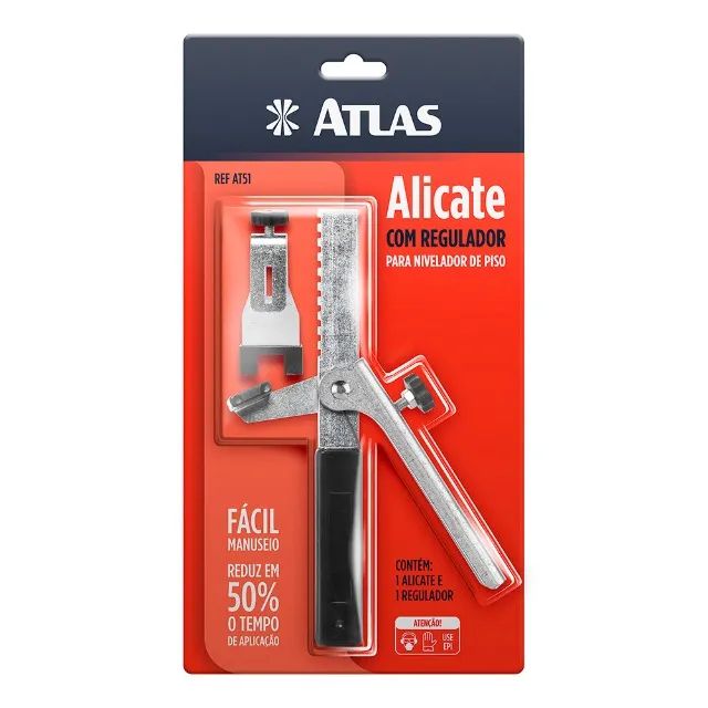 Alicate Nivelador de Piso com Regulador 3mm a 12mm Atlas - Foto 2