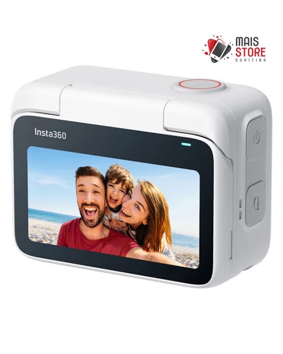 Câmera Insta360 Go3S -128GB 4k- Preta e Branca- (Novo/Lacrado) - Foto 3
