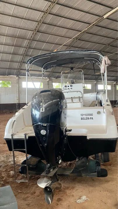 Lancha Top Fish 21 - Motor Mercury - Foto 4