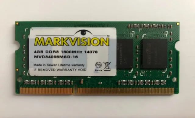 Memória RAM Ddr3 4Gb para Notebook