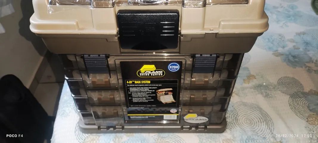 Caixa de iscas e artigos de pesca Plano 3700 nova - Foto 2