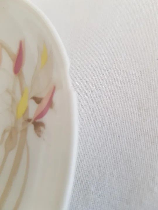 Pires Porcelana Schmitd Branco Floral Sem Filete - Reposição - Foto 4