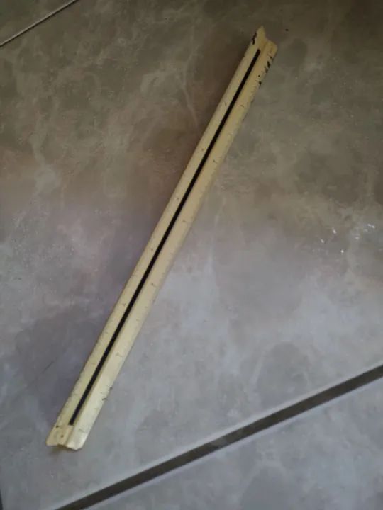 Régua Escalímetro triangular. - Foto 2