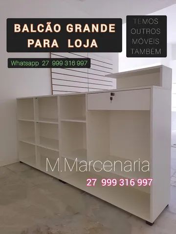 BALCÃO  GRANDE  NOVO  BARATO