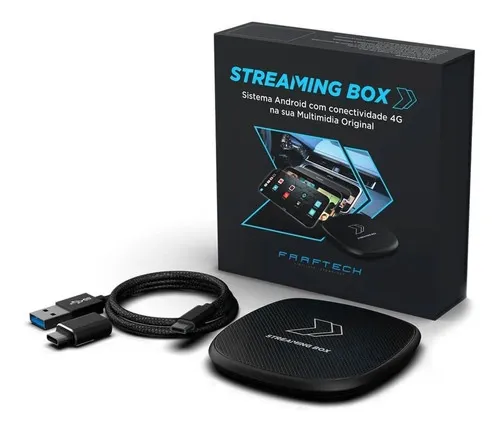 Streaming Box Para Carros C/ Sistema Carplay Android Full Hd