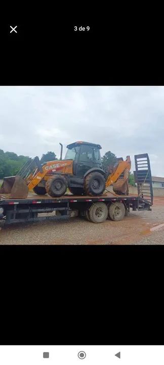Retroescavadeira Case 580n 2022 4x4 - Foto 3