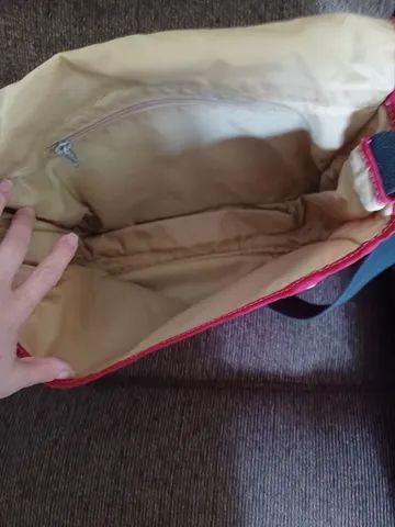 KIPLING ORIGINAL, bolsa grande vermelha - Foto 4