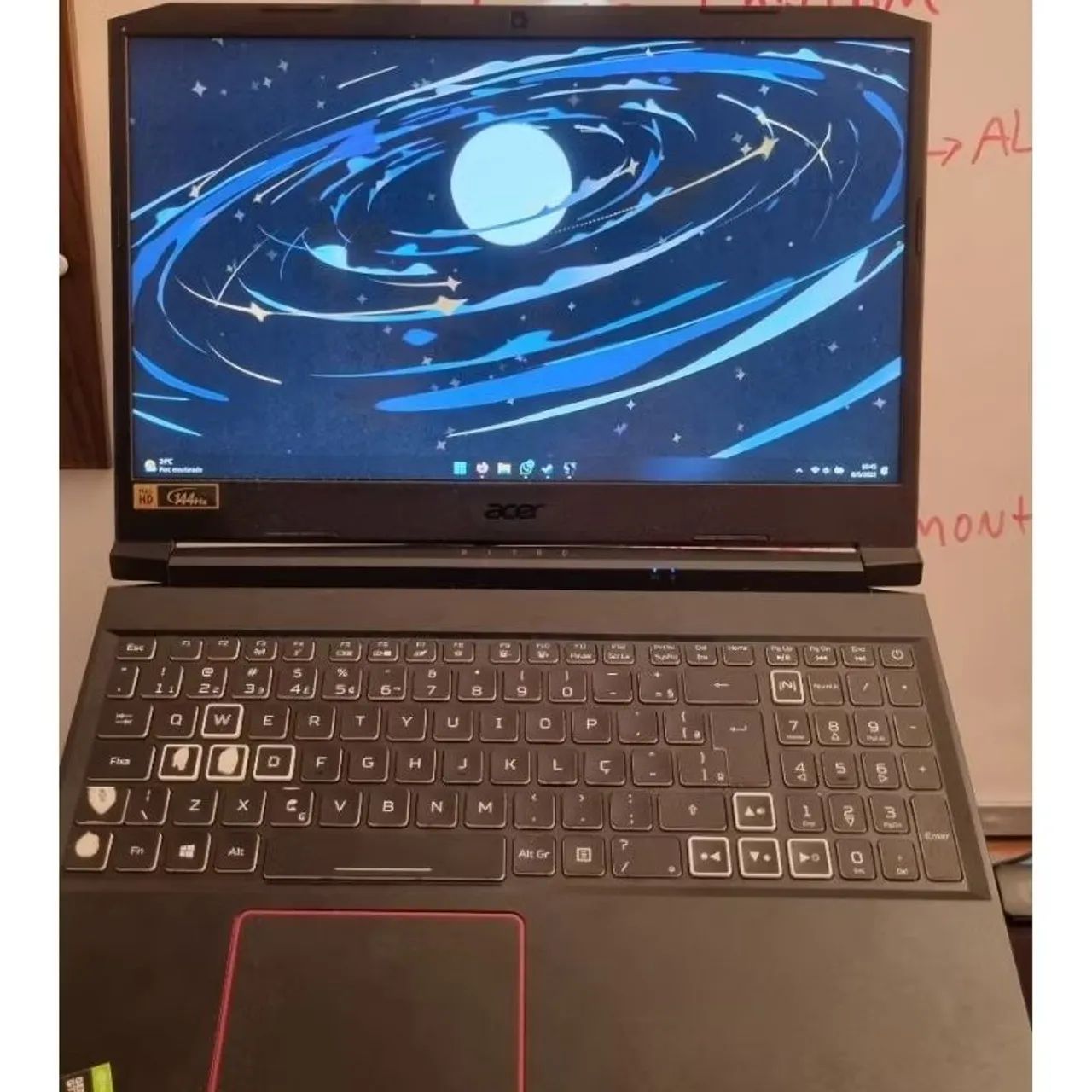 I7-10750H GTX 1660TI 32GB Ram Notebook Gamer Acer Nitro 5