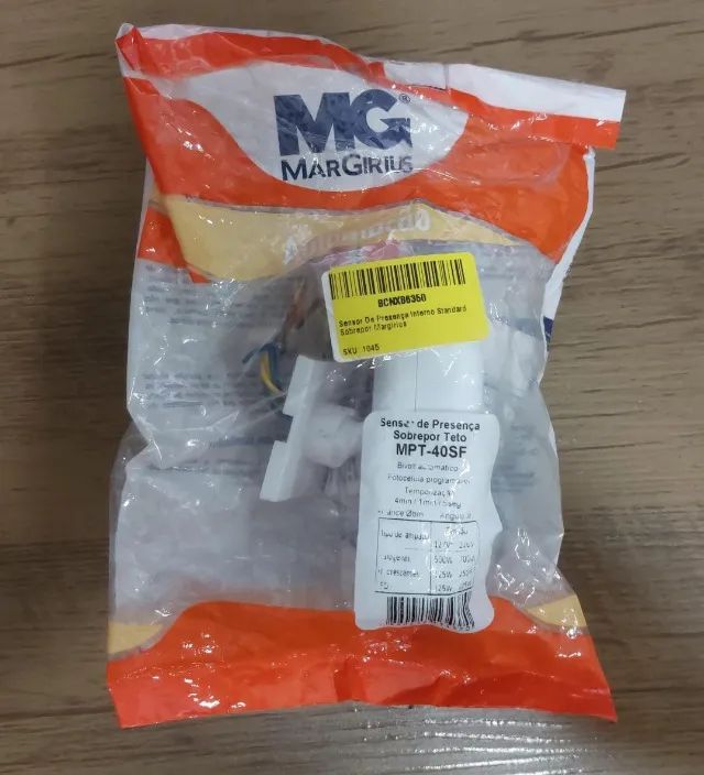Sensor de Presença Fotocélula Sobrepor Margirius (SEM LENTE) - Foto 2
