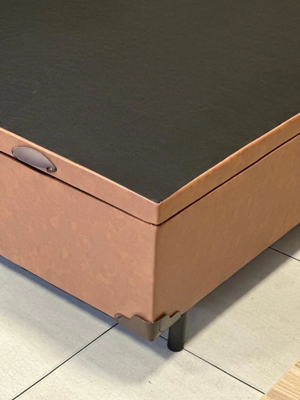 Base Box Baú em courino ou suede diversas cores - Foto 4