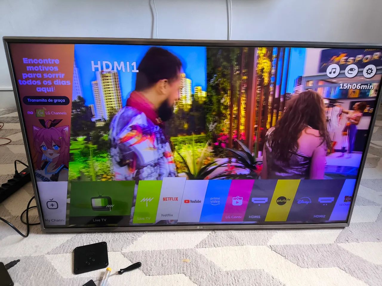 TV LG Smart 49 polegadas- Leia